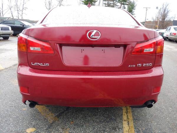2007 Lexus IS 250 AWD Loaded - cars & trucks - by dealer - vehicle... for sale in Derry, ME – photo 4