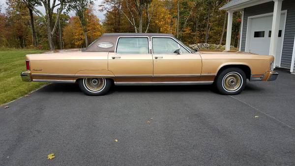 1976 Lincoln Continental Town Car - 43K mi for sale in West Cornwall , CT – photo 4