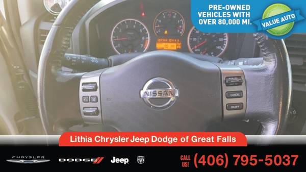 2012 Nissan Titan 4WD Crew Cab SWB SV - - by dealer for sale in Great Falls, MT – photo 17