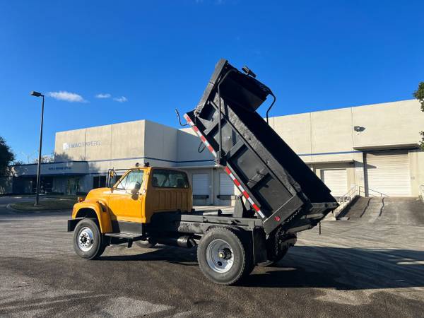 1996 Ford F-800 Dump Truck Yellow - - by dealer for sale in West Palm Beach, FL – photo 7