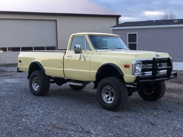 1969 Chevy C20/K20 Pickup - 454 Big block - 4spd - 4wd - cars &... for sale in Abbottstown, PA – photo 3
