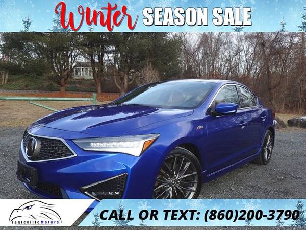 2019 Acura ILX Sedan w/Technology/A-Spec Pkg CONTACTLESS PRE for sale in Storrs, CT