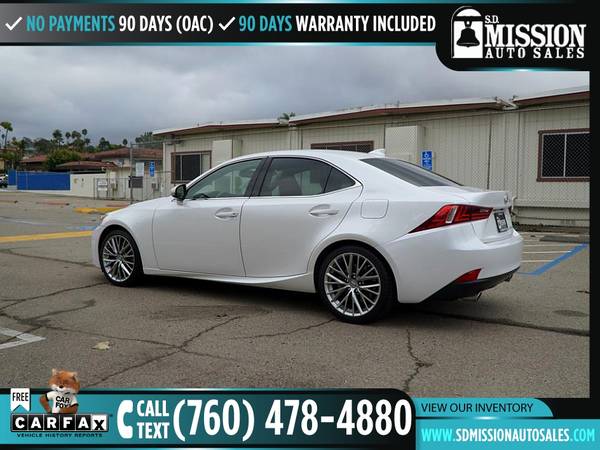 2016 Lexus IS 200t 200 t 200-t FOR ONLY 457/mo! for sale in Vista, CA – photo 8