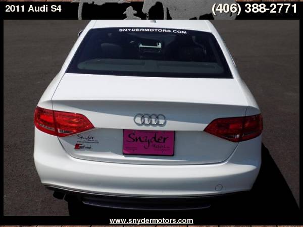 2011 Audi S4 Premium Plus 1 Owner AWD 3.0L Supercharged for sale in Belgrade, MT – photo 6