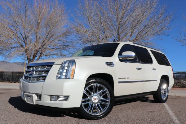 2013 Cadillac Escalade ESV Platinum A.W.D With Brown Interior! -... for sale in Albuquerque, NM