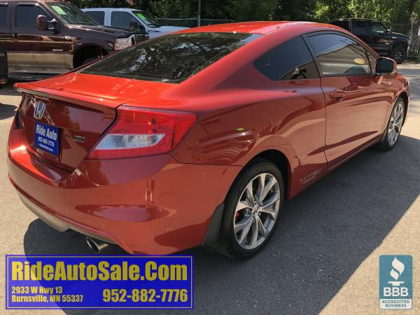 2012 Honda Civic Si 2 door coupe 2.4 DOHC 4cyl 6 speed FINANCING OPTI for sale in Minneapolis, MN – photo 5