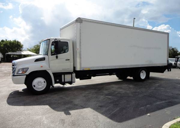 2015 *HINO* *268A* *26FT DRY BOX TRUCK. CARGO TRUCK WIT for sale in Pompano Beach, FL – photo 5