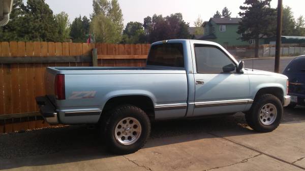 1992 Chevy Silverado single cab 4x4 for sale for sale in Bend, OR – photo 2