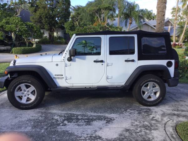 2017 Soft top Jeep Wrangler 9K miles - cars & trucks - by owner -... for sale in Miami, FL