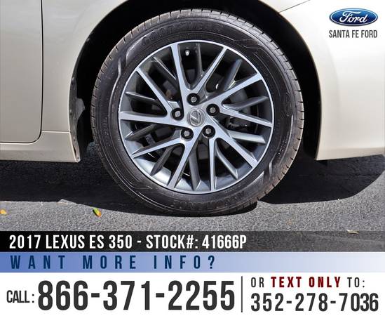 2017 LEXUS ES 350 Sunroof, Bluetooth, Push Button Start for sale in Alachua, FL – photo 8