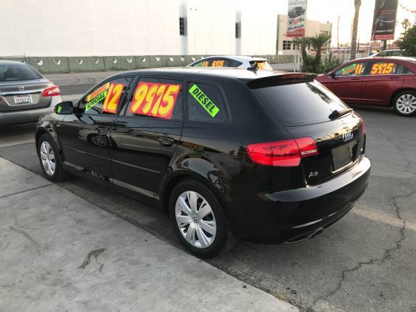2012 AUDI A3 TDI>S LINE>DIESEL>4CYLDS>CALL 24HR for sale in BLOOMINGTON, CA – photo 8