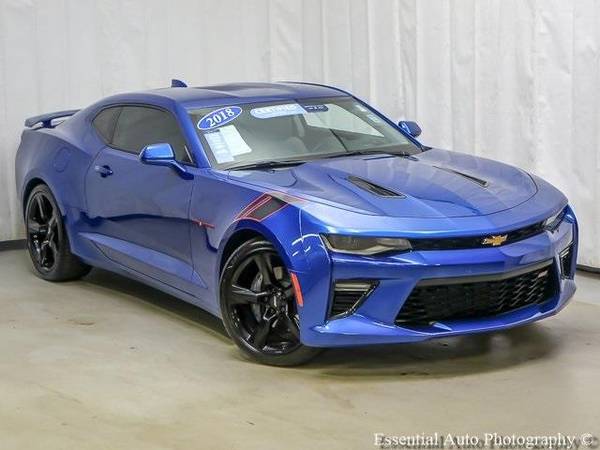 2018 Chevrolet Camaro coupe SS - Blue for sale in Homewood, IL – photo 5