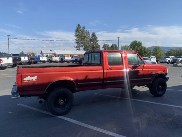 1997 Ford F-350 Crew Cab 4dr 168 4 WB SRW 4WD - - by for sale in Post Falls, WA – photo 4