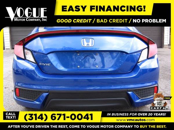 2017 Honda Civic Coupe LX FOR - - by dealer - vehicle for sale in Saint Louis, MO – photo 7