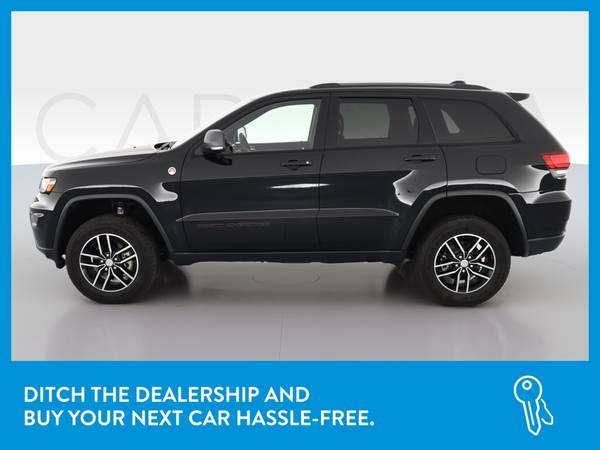 2018 Jeep Grand Cherokee Trailhawk Sport Utility 4D suv Black for sale in Indianapolis, IN – photo 4
