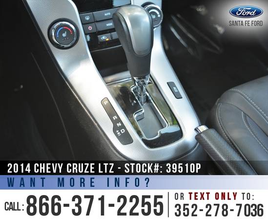 2014 CHEVY CRUZE LTZ *** Bluetooth, SiriusXM, Cruise Control *** for sale in Alachua, FL – photo 15