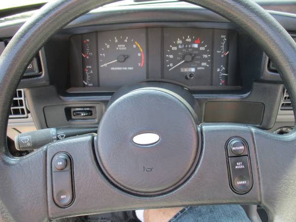 SUPER CLEAN ALL ORIGINAL COLLECTOR 1987 FORD MUSTANG GT CONVERTIBLE V8 for sale in Foley, MN – photo 20