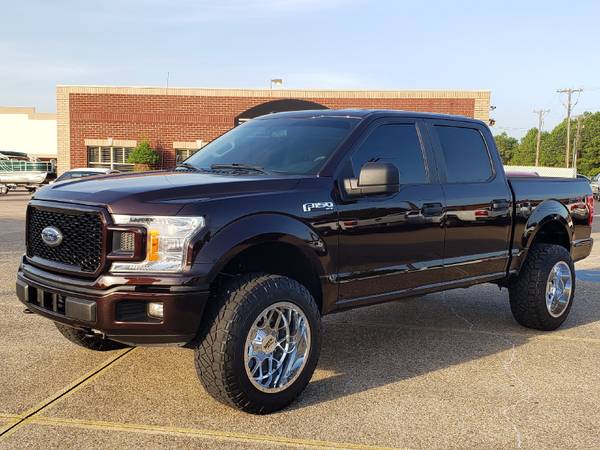 2018 FORD F-150: STX · Crew Cab · 4wd · Lift · 24k miles for sale in Tyler, TX
