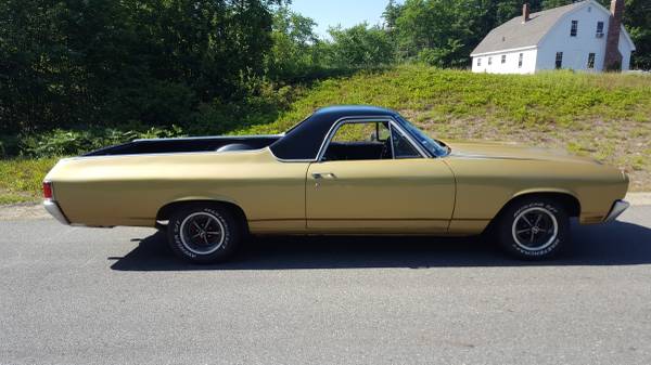 1970 Chevy el camino - cars & trucks - by owner - vehicle automotive... for sale in Sandown, MA – photo 2