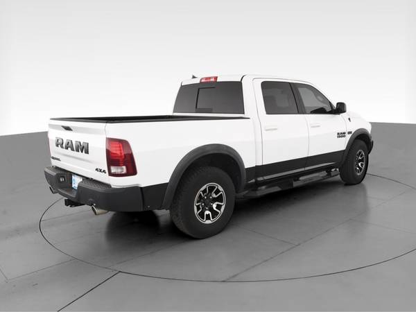 2017 Ram 1500 Crew Cab Rebel Pickup 4D 5 1/2 ft pickup White -... for sale in binghamton, NY – photo 11