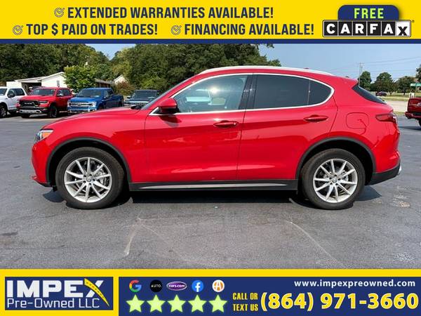 2018 Alfa Romeo Stelvio Ti AWD FOR ONLY - - by dealer for sale in Boiling Springs, SC – photo 2