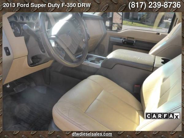 2013 Ford F 350 DRW 4WD Crew Cab Lariat DIESEL 100K MILES... for sale in Lewisville, TX – photo 17