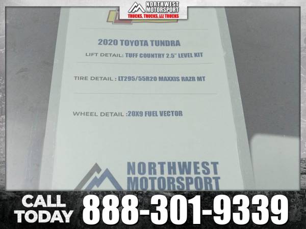 truck Lifted 2020 Toyota Tundra SR5 4x4 - - by for sale in Boise, ID – photo 13