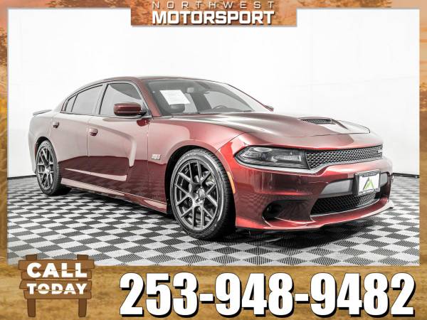 *WE BUY CARS!* 2018 *Dodge Charger* R/T Scat Pack RWD for sale in PUYALLUP, WA