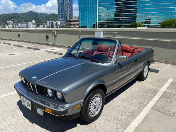 87 BMW 325i Cabrio, 5speed Manual, Very Clean, New Top, Must See e30 for sale in Honolulu, HI – photo 6
