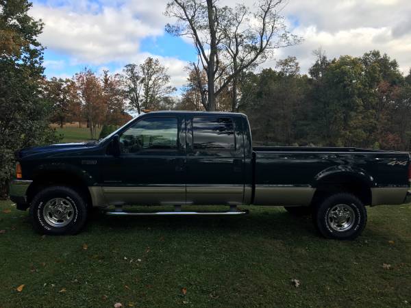 2001 4WD Ford 350 XLT Lariat 7.3 Diesel Low Miles for sale in Bedford, PA
