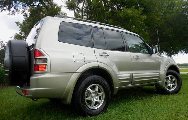 2002 Mitsubishi Montero Ltd 4WD 3 ROWS LTHR NEW TIRES 470 land cruiser for sale in Fort Myers, FL – photo 3