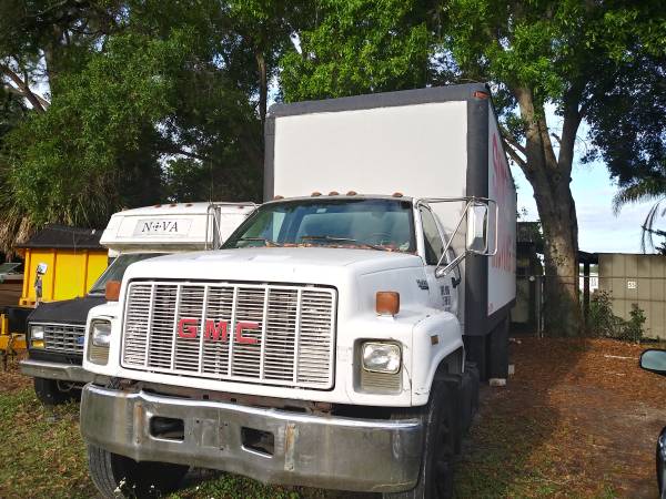 GMC c4500 TopKick 24' Box Truck for sale in SAINT PETERSBURG, FL