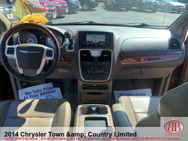 2014 CHRYSLER TOWN & COUNTRY LIMITED! FULLY LOADED!! 3RD ROW SEATING!! for sale in Syracuse, NY – photo 17