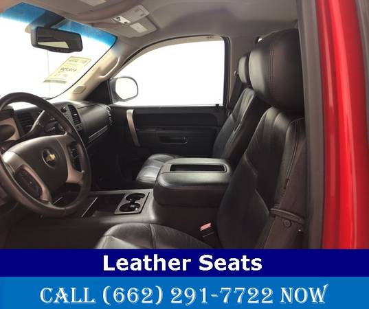 Red 2012 Chevrolet Silverado 1500 4X4 Crew Cab Pickup Truck w Leather for sale in Ripley, MS – photo 12