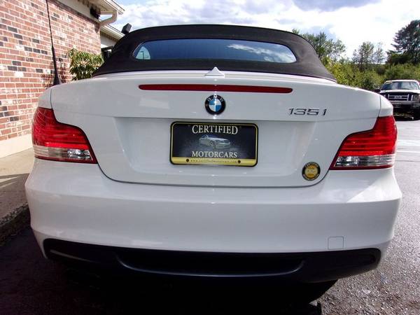 2011 BMW 135i Convertible, 44k Miles, Auto, White/Tan, Truly Must See for sale in Franklin, VT – photo 12