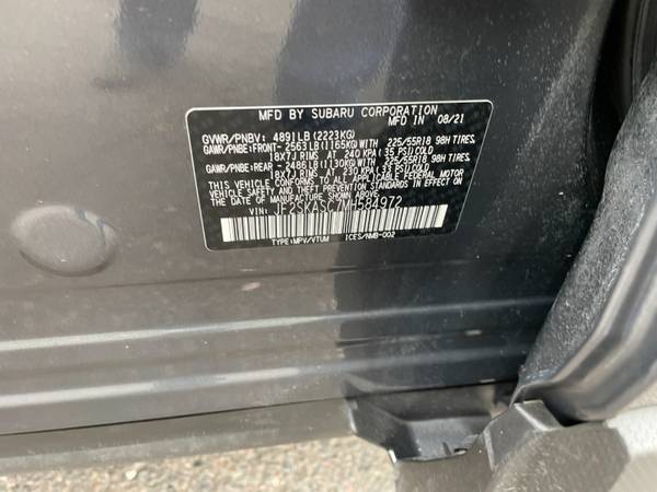 2021 Subaru Forester Limited ONLY 2K Miles Like Brand New Leather for sale in Duluth, MN – photo 8