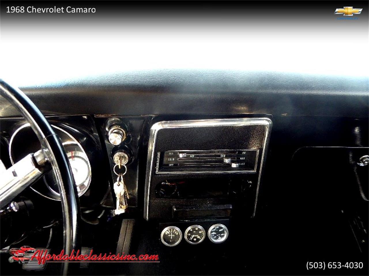 1968 Chevrolet Camaro for sale in Gladstone, OR – photo 20