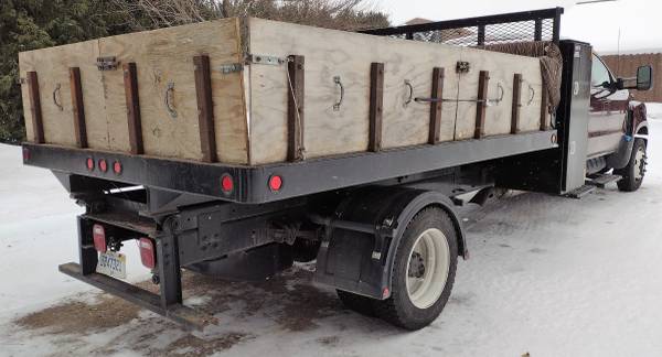 2020 International CV515 4x2 crew cab dump stake truck - cars & for sale in Traverse City, MI – photo 7