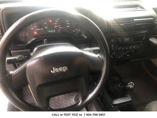 2006 *JEEP WRANGLER* SUV/Crossover X for sale in Richmond , VA – photo 22