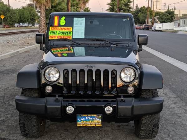 2016 Jeep Wrangler Unlimited Willys Wheeler W * LOW PAYMENTS O.A.D. * for sale in Bell, CA – photo 2