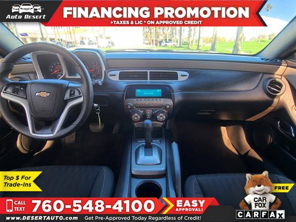 2015 Chevrolet Camaro 2LS 2 LS 2-LS 2LS 2 LS 2-LS Only 298/mo! Easy for sale in Palm Desert , CA – photo 3