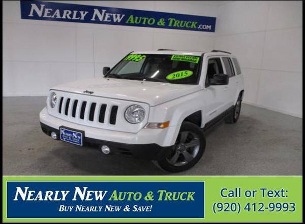 2015 Jeep Patriot High Altitude 4x4 White Suv - - by for sale in Green Bay, WI