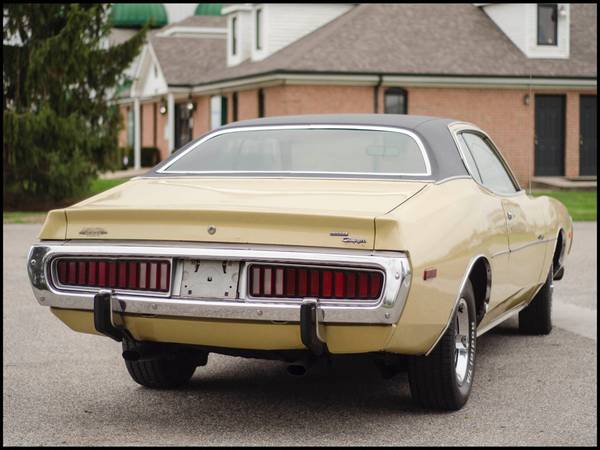 1973 *Dodge* *Charger* *2dr Coupe* BEIGE for sale in Cicero, IN – photo 13