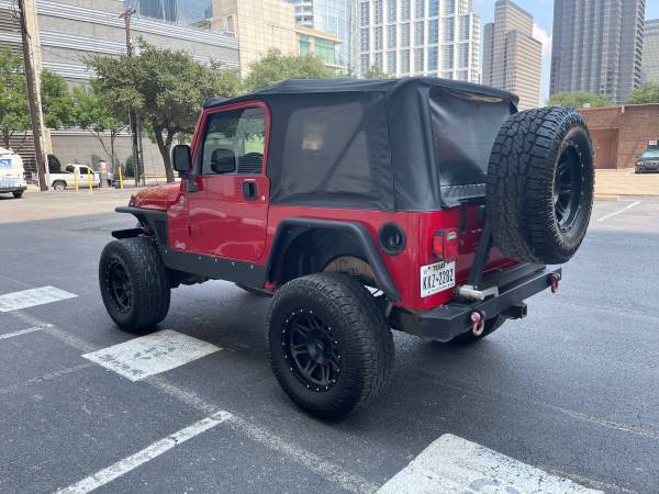 2006 Jeep Wrangler Sport Lifted 35s Clean CARFAX/Title - cars & for sale in Dallas, TX – photo 4
