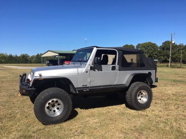 2004 Supercharged Jeep Wrangler Unlimited LJ for sale in Bonham, TX