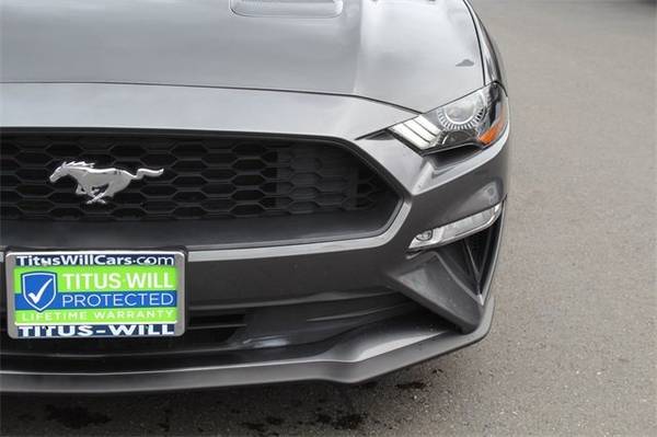 ✅✅ 2018 Ford Mustang EcoBoost Premium Convertible Convertible for sale in Tacoma, WA – photo 8