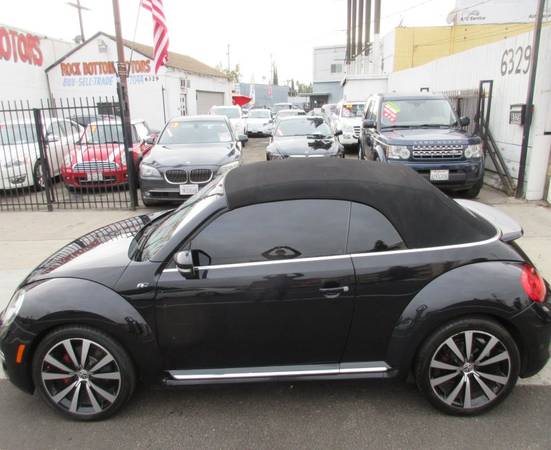 2014 VOLKSWAGEN BEETLE 2.0L TURBO CONVERTIBLE R-LINE - cars & trucks... for sale in North Hollywood, CA – photo 3