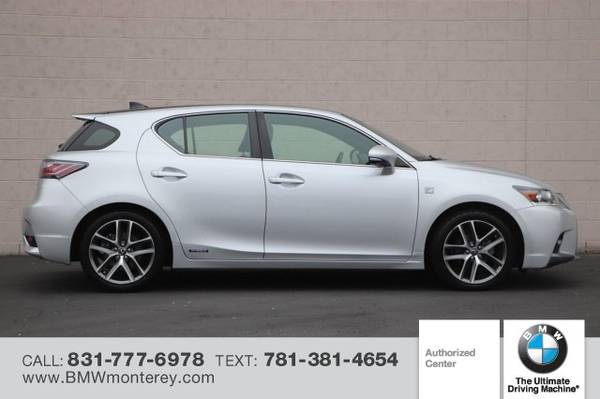 2015 Lexus CT 200h 5dr Sdn Hybrid - - by dealer for sale in Seaside, CA – photo 8