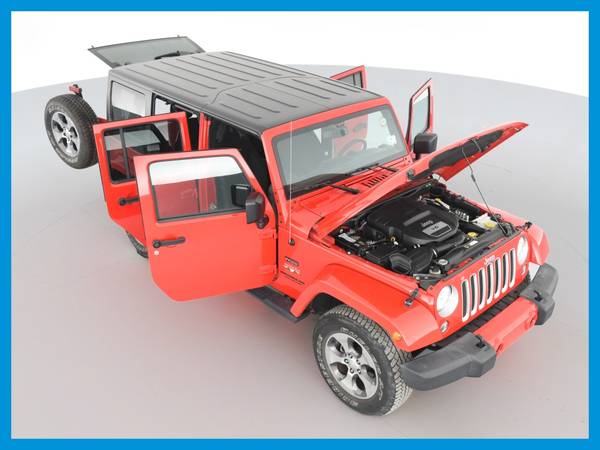 2016 Jeep Wrangler Unlimited Sahara Sport Utility 4D suv Red for sale in El Paso, TX – photo 21