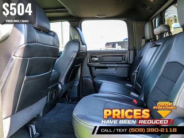 504/mo - 2017 Ram 1500 Sport LEATHER 4X4 4 X 4 4-X-4 65FT 65 FT for sale in Spokane, MT – photo 21